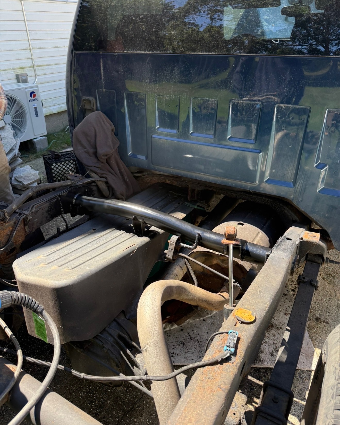 Trailer frame structural repair
