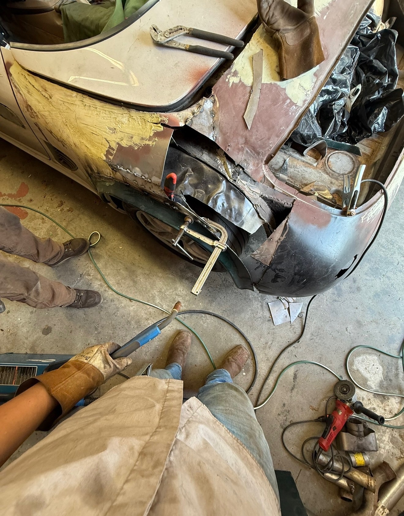 Exhaust weld and auto body repair
